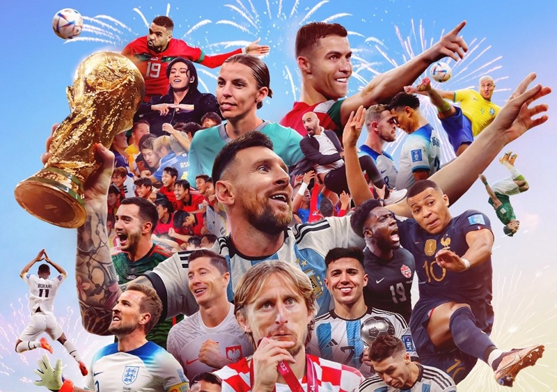 Ronaldo dalam poster promosi Piala Dunia 2026. Foto: FIFA